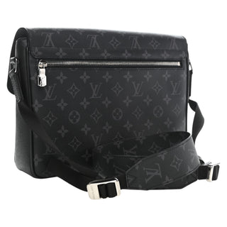 Louis Vuitton Black Monogram Taigarama Messengerama Bag