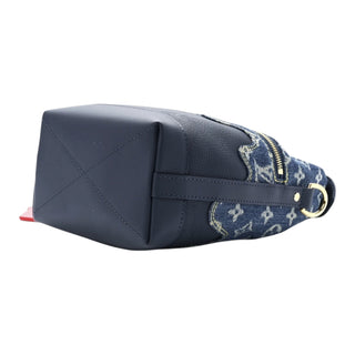 Louis Vuitton x Nigo Blue Taurillon Monogram Denim Japanese Cruiser Bag