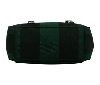 Christian Dior Black & Green Diorcamp Messenger Bag