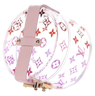 Louis Vuitton Scott Rose Ballerine Monogram Transparent Plexiglass Box