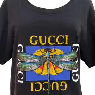 Gucci Dragonfly Black T-Shirt