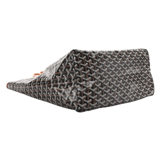 Goyard Gold & Black Goyardine Saint Louis GM Tote Bag