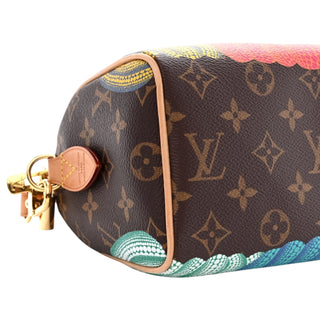 Louis Vuitton x Yayoi Kusama Monogram Pumpkins Speedy Bandouliere 20 Bag