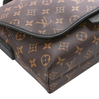 Louis Vuitton Brown Monogram Macassar Magnetic Messenger Bag