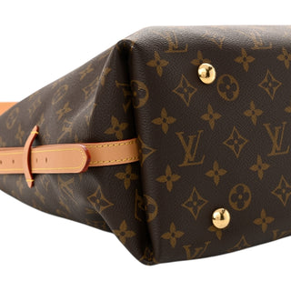 Louis Vuitton Brown Monogram Carryall MM Bag