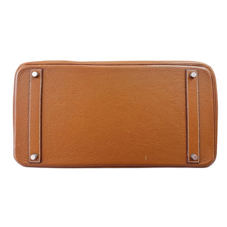Hermès Birkin 40 Gold Clemence Leather With Palladium Hardware