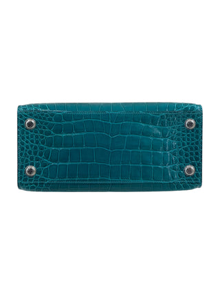 Louis Vuitton Green Inferno City Streamer PM Crocodilian Brilliant Bag