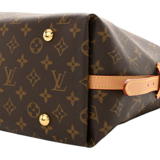 Louis Vuitton Brown Monogram Carryall MM Bag