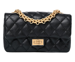 Chanel Black Success Story Set Of 4 Mini Bags With Quilted Trunk