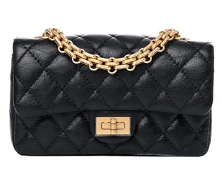 Chanel Black Success Story Set Of 4 Mini Bags With Quilted Trunk