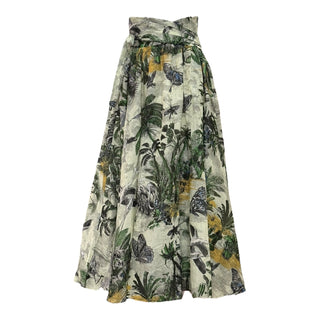 Christian Dior Toile de Jouy Tropicalia Maxi Skirt