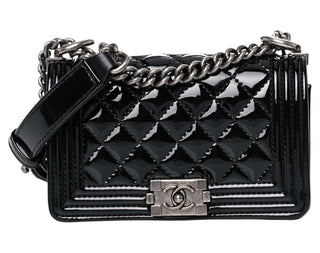 Chanel Black Success Story Set Of 4 Mini Bags With Quilted Trunk