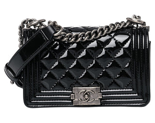 Chanel Black Success Story Set Of 4 Mini Bags With Quilted Trunk