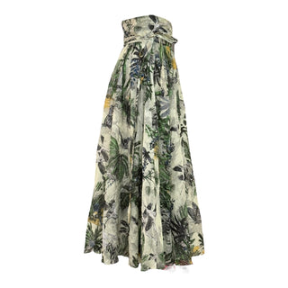 Christian Dior Toile de Jouy Tropicalia Maxi Skirt