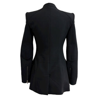 Burberry Black Structured Tailored Blazer