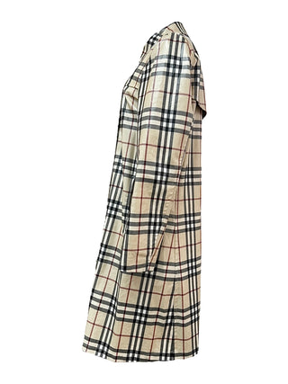 Burberry PVC Haymarket Check Coat