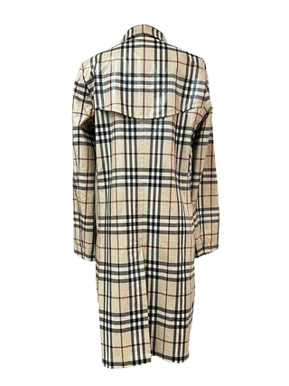 Burberry PVC Haymarket Check Coat