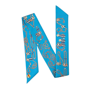 Hermès Cordages Silk Twilly Scarf