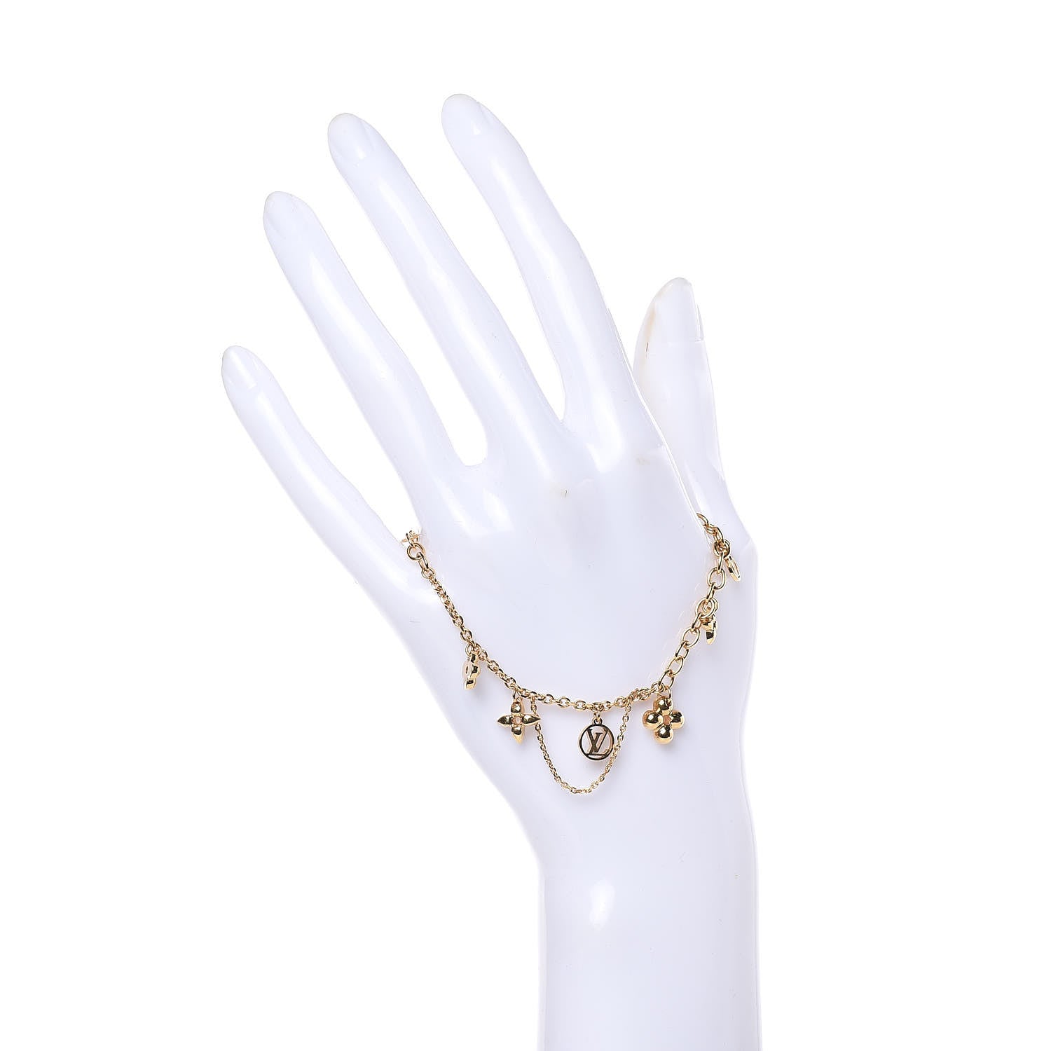 LOUIS VUITTON Monogram Blooming Supple Bracelet 1276685