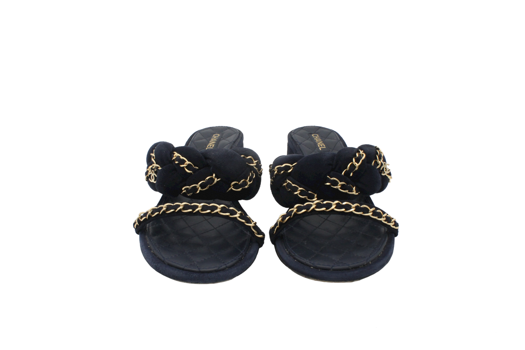 Chanel Chain Link Sandals Bella Ling