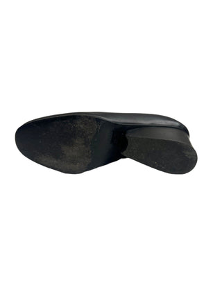 Hermes Patent Wedge Shoes