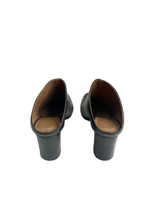 Hermes Patent Wedge Shoes