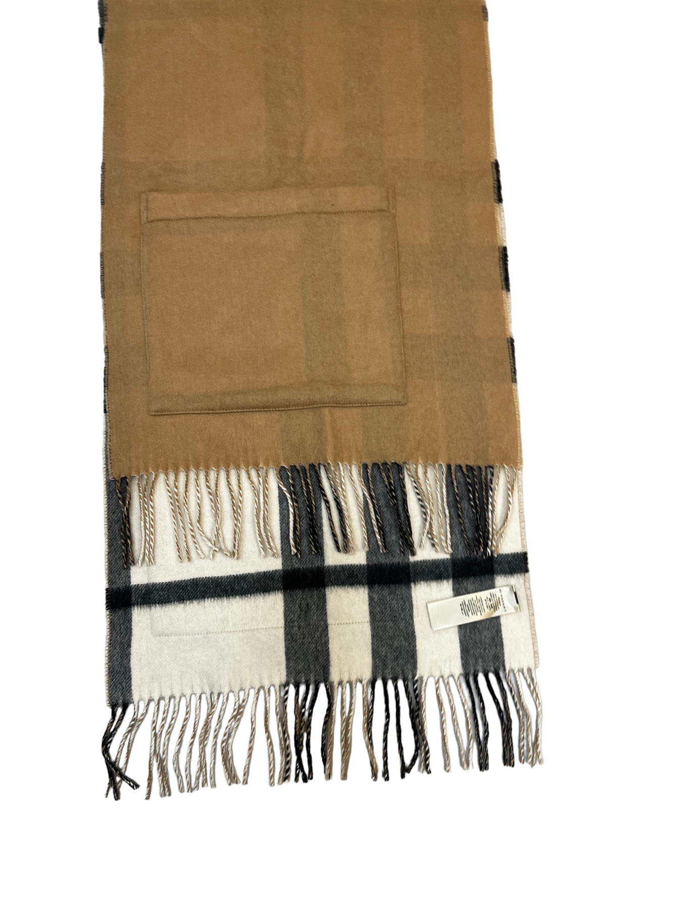 Burberry shawl top with pockets