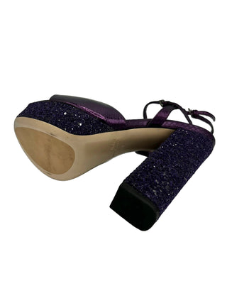 Miu Miu Purple Platform Pump