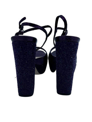 Miu Miu Purple Platform Pump