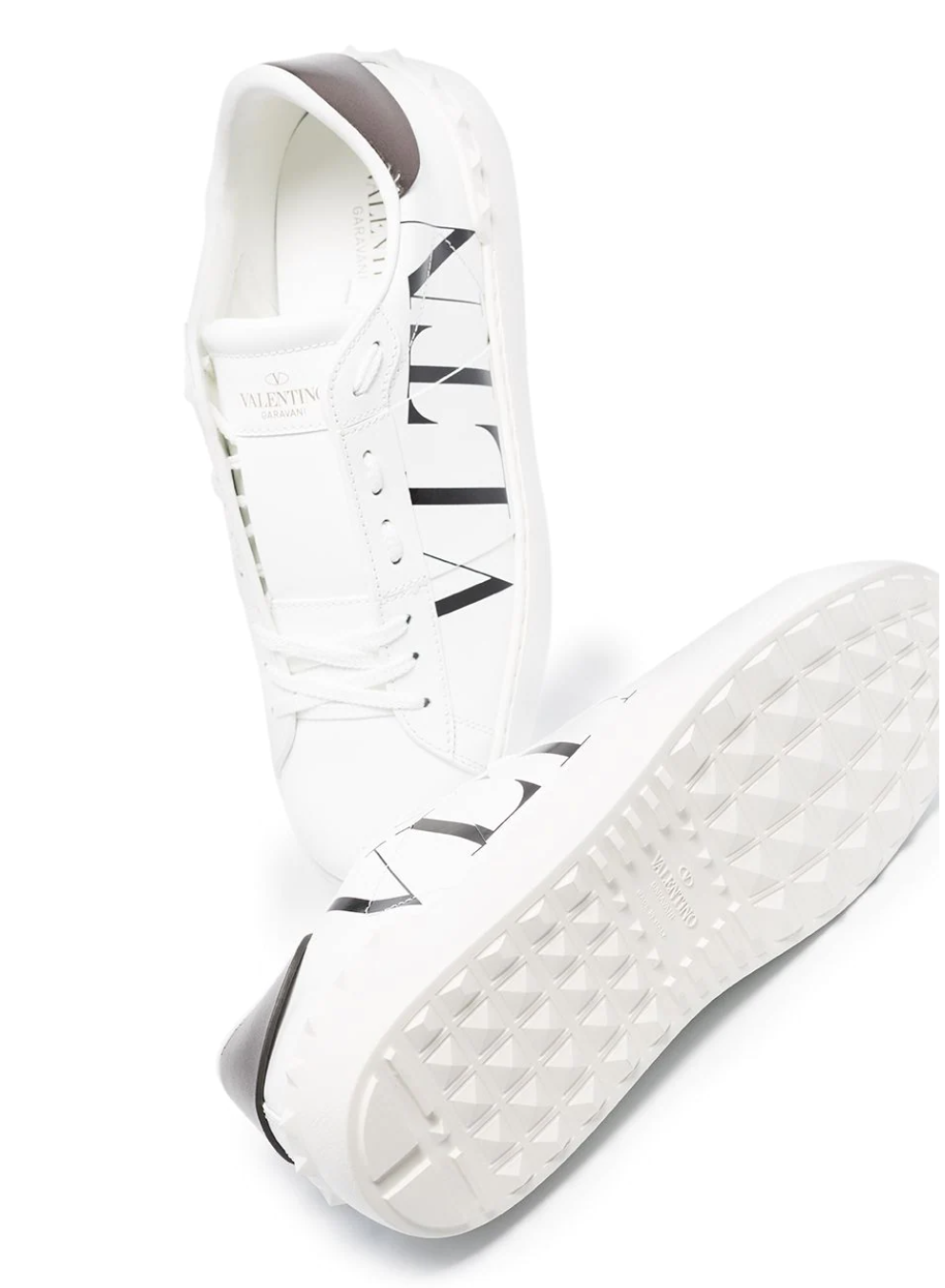 Valentino Garavani Uomo Open Sneakers With VLTN Logo Bella Ling