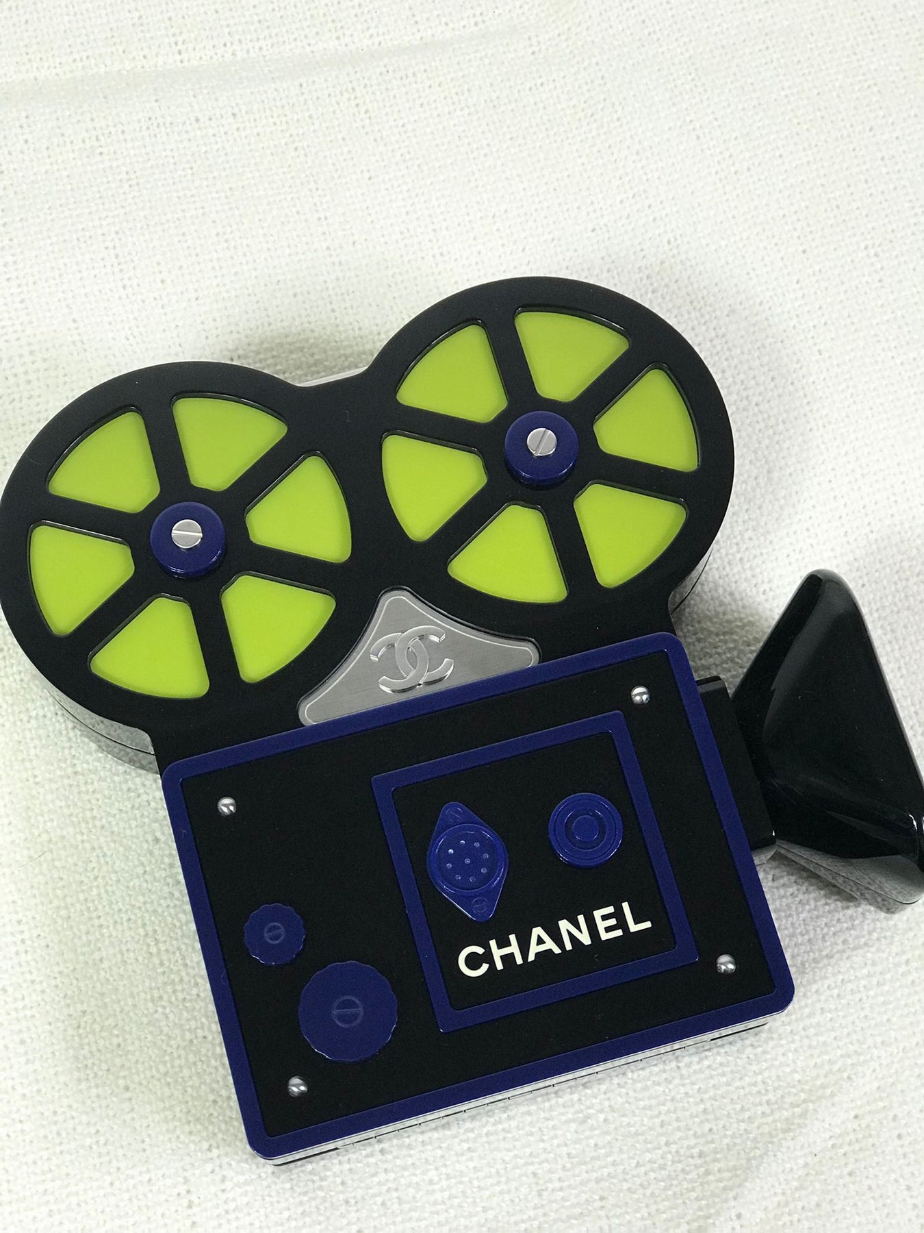 chanel film camera bag