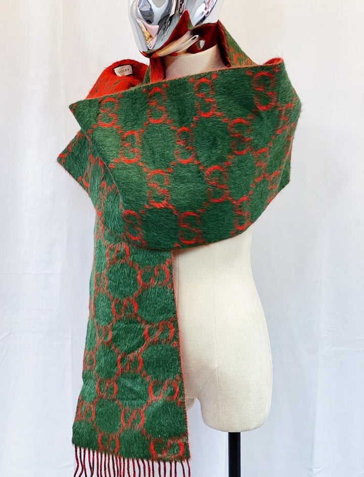 Gucci hot Alpaca Wool Scarf