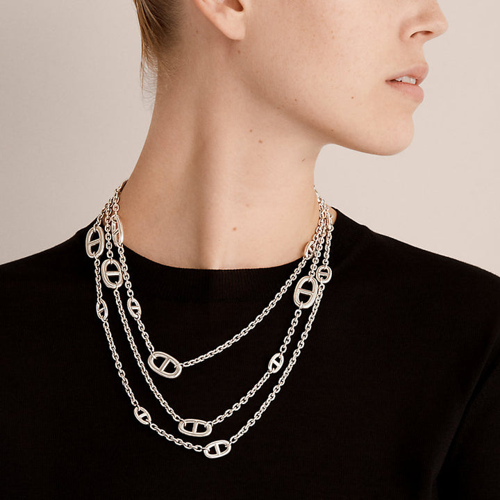 Hermes farandole long necklace discount